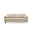 Rom (215 x 90 x 70 cm) 3-sitssoffa Beige