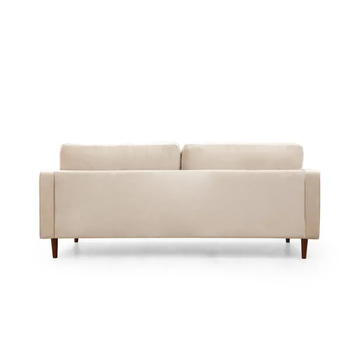 Rom (215 x 90 x 70 cm) 3-sitssoffa Beige