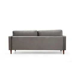 Rom (215 x 90 x 70 cm) 3-sitssoffa Ljusgrå