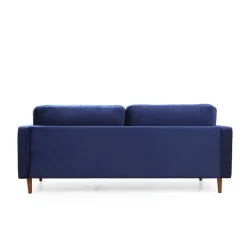 Rom (215 x 90 x 70 cm) 3-sitssoffa Marinblå