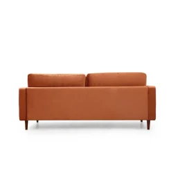 Rom (215 x 90 x 70 cm) 3-sitssoffa Orange