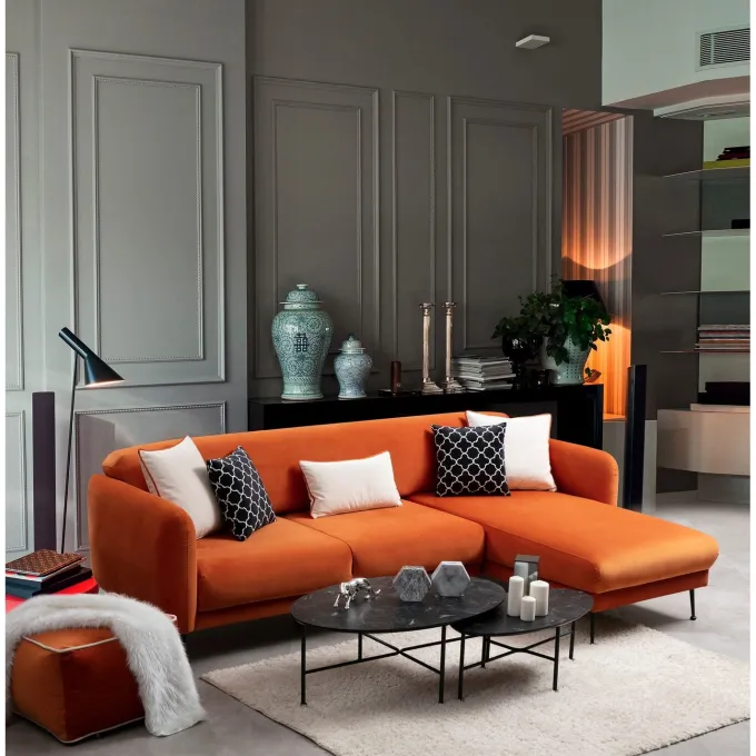 Roseau Hörn (270-170 x 98 x 85 cm) Bäddsoffa, hörn Höger