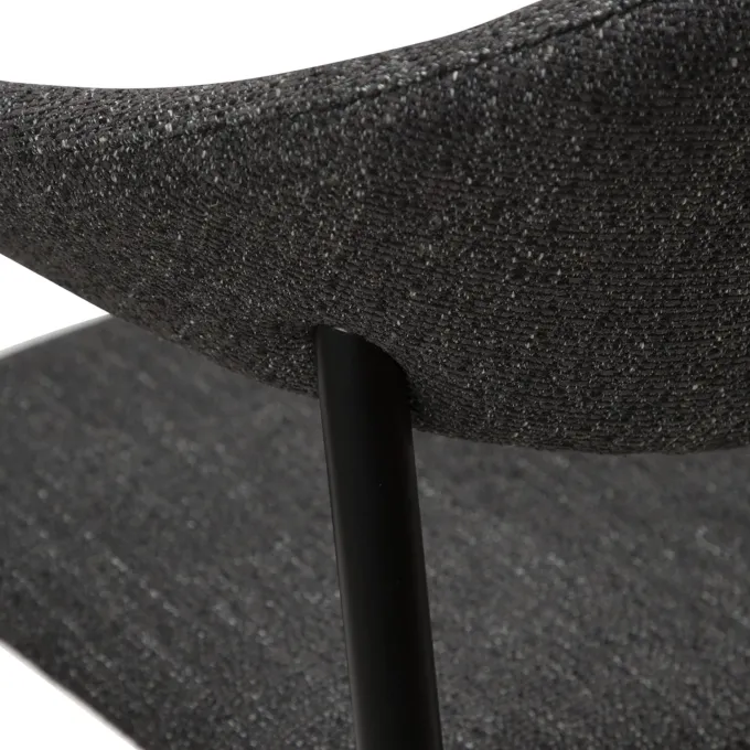 Rover Stol Raven Black bouclé