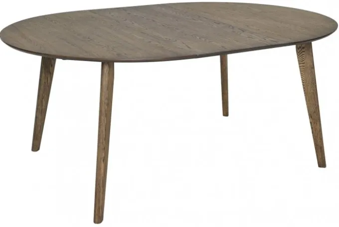 Sagene Matbord 130 cm Mörkbrun Ek