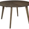 Sagene Matbord 110 cm Mörkbrun Ek