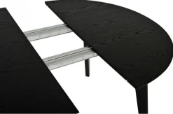 Sagene Matbord 130 cm Svart Ek