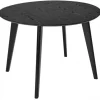 Sagene Matbord 110 cm Svart Ek