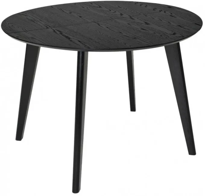 Sagene Matbord 110 cm Svart Ek
