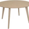 Sagene Matbord 110 cm Vitpigmenterad Ek