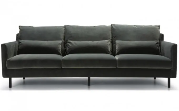 Sally 3-Sits Soffa XL Classic Velvet Grey