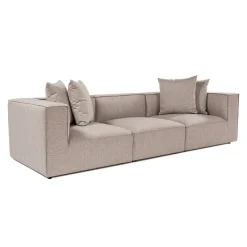 Samarkand 3 (270 x 65 x 95 cm) 3-sitssoffa Sandbeige