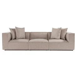 Samarkand 3 (270 x 65 x 95 cm) 3-sitssoffa Sandbeige