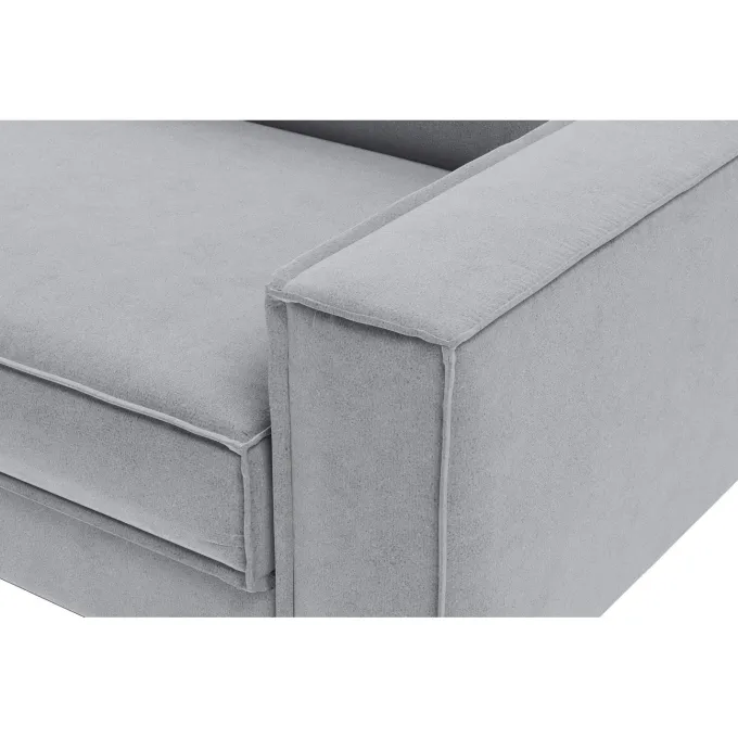 Samarkand (173 x 89 x 87 cm) 2-sitssoffa Dimgrå valnöt