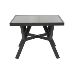 Samvaro Soffbord Antracit/Antracit 90x90 cm