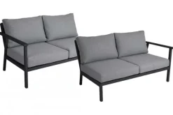 Samvaro XL 2-sits Soffa H/V Grå