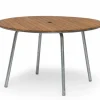 Sandhamn Utebord Ø120 cm Teak