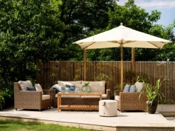 Sandkorn 2,5-Sits Soffa Natur