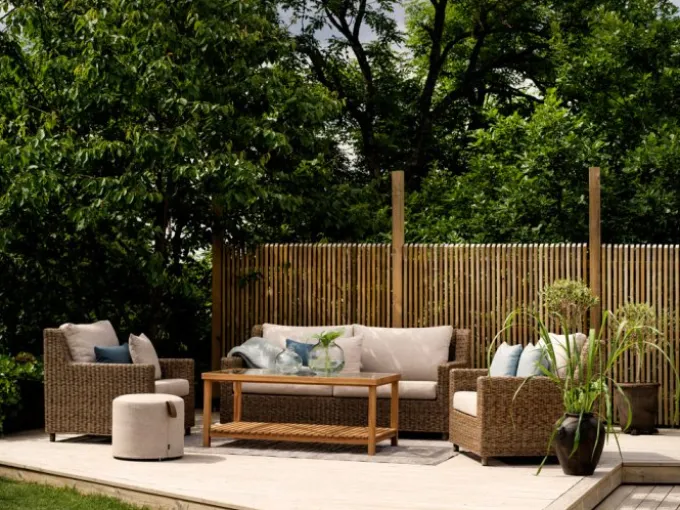 Sandkorn 2,5-Sits Soffa Natur