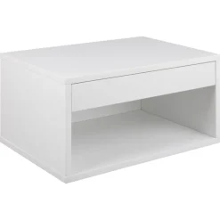 Sandnes Sängbord 24x50x35 cm Vit