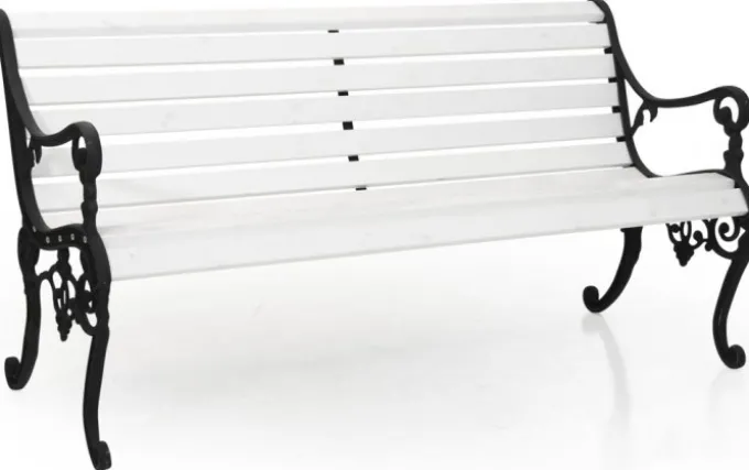 Sandvik Soffa 150 cm Svart/Vit