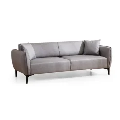 Santiago (220 x 67 x 95 cm) 3-sitssoffa Grå