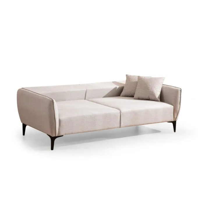 Santiago (220 x 67 x 95 cm) 3-sitssoffa Offwhite