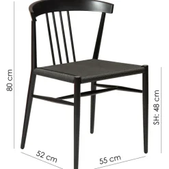 Sava Stol Black