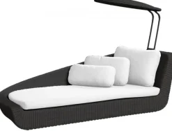 Savannah Daybed Höger Svart