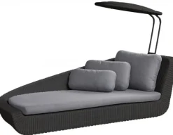 Savannah Daybed Höger Svart