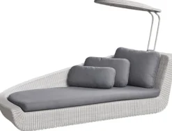 Savannah Daybed Höger Vit