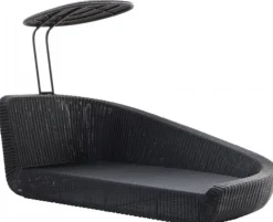 Savannah Daybed Vänster Svart