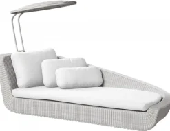 Savannah Daybed Vänster Vit