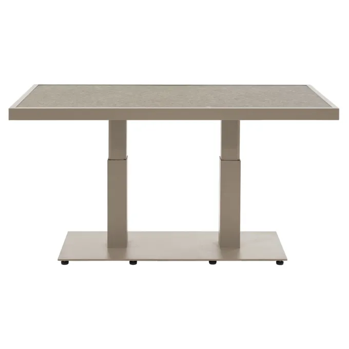 Scale Soffbord Khaki/Greish Keramik 140x85 cm