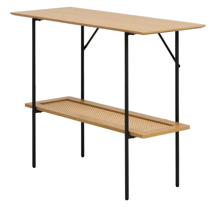 Segmento 100 cm Avställningsbord Naturlig