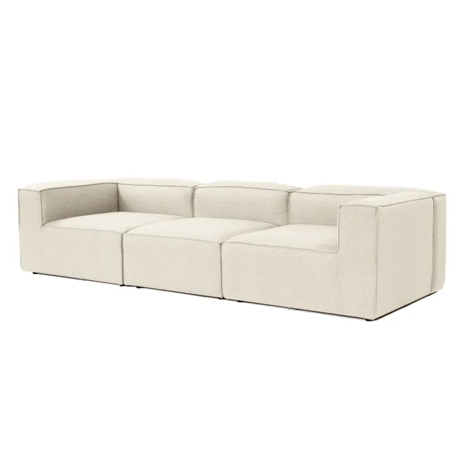 Sevilla 3 (297 x 66 x 105 cm) 3-sitssoffa Ecru