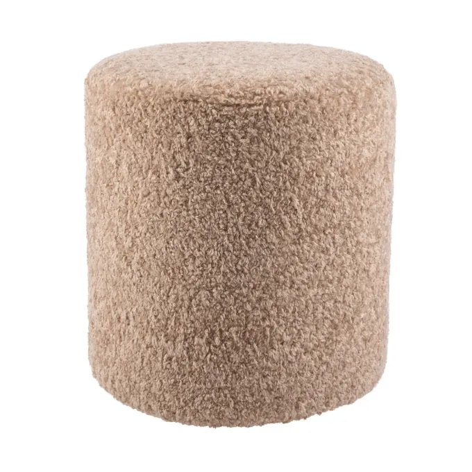 Shaun Puff Ø35 cm / 38 cm Beige