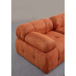 Siena 3 (290 x 95 x 75 cm) 3-sitssoffa Orange
