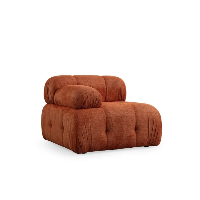 Siena 3 (290 x 95 x 75 cm) 3-sitssoffa Orange