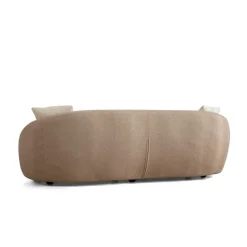 Siena (230 x 75 x 94 cm) Cappuccino 3-sitssoffa
