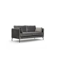 Sino 2-sits (177 x 87 x 90 cm) Grå 2-sitssoffa