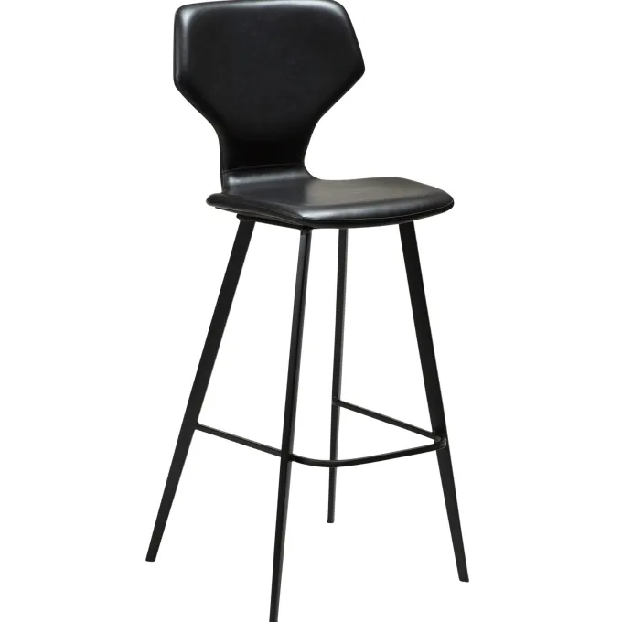 S.I.T Barstol Vintage Black Art.Leather 80 cm