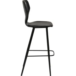 S.I.T Barstol Vintage Black Art.Leather 80 cm