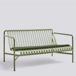 Sittdyna Till Palissade För Loungesoffa, Olivgrön