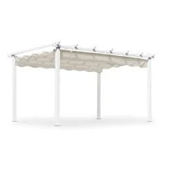 Skanör Pergola 300x400 cm Vit/Sand