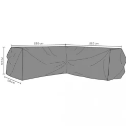 Soffskydd 225/225 cm Andas