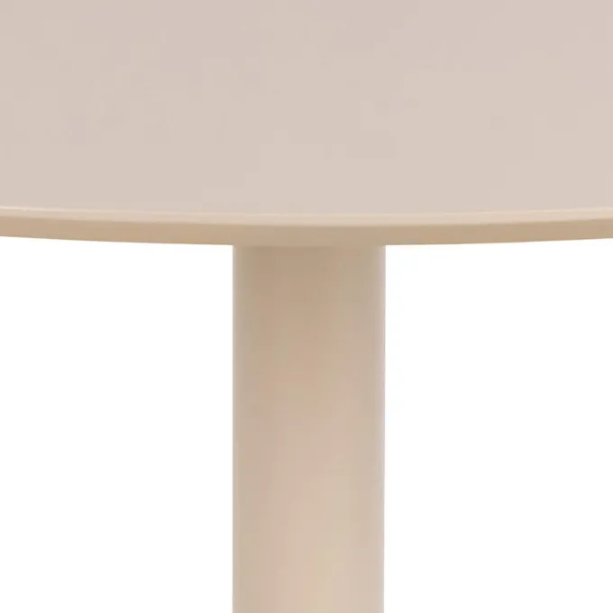 Soleil Matbord Rund 110 cm Beige