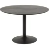 Soleil Matbord Rund 110 cm Svart