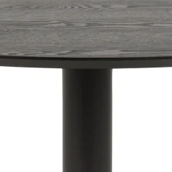 Soleil Matbord Rund 110 cm Svart