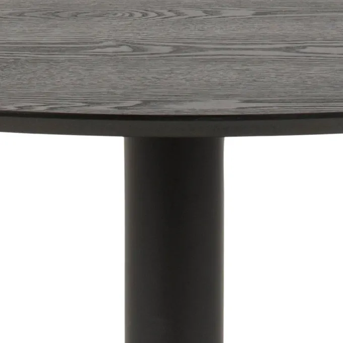 Soleil Matbord Rund 110 cm Svart