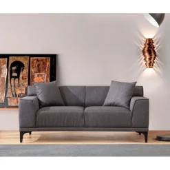 Split 2 (165 x 87 x 86 cm) 2-sitssoffa Antracit